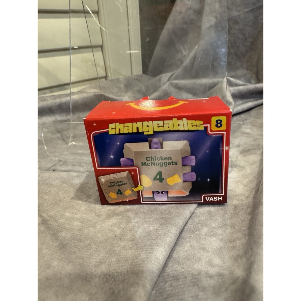 McDonald's Changeables Happy Meal Toy #8 Vash/Chicken Nuggets 2026 New!
